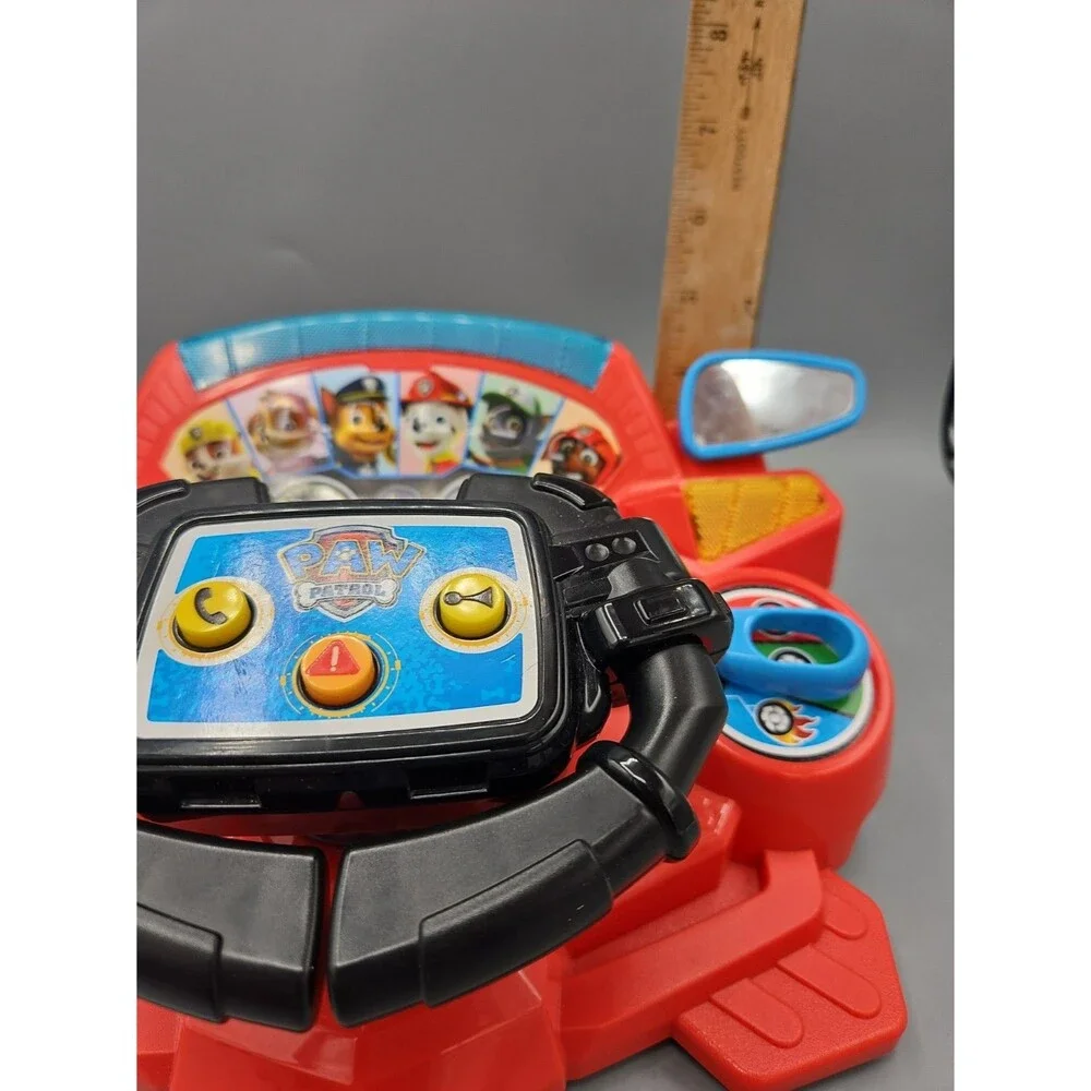 VTech PAW Patrol Rescue Driver ATV & Fire Truck Interactive Play Car Simulation